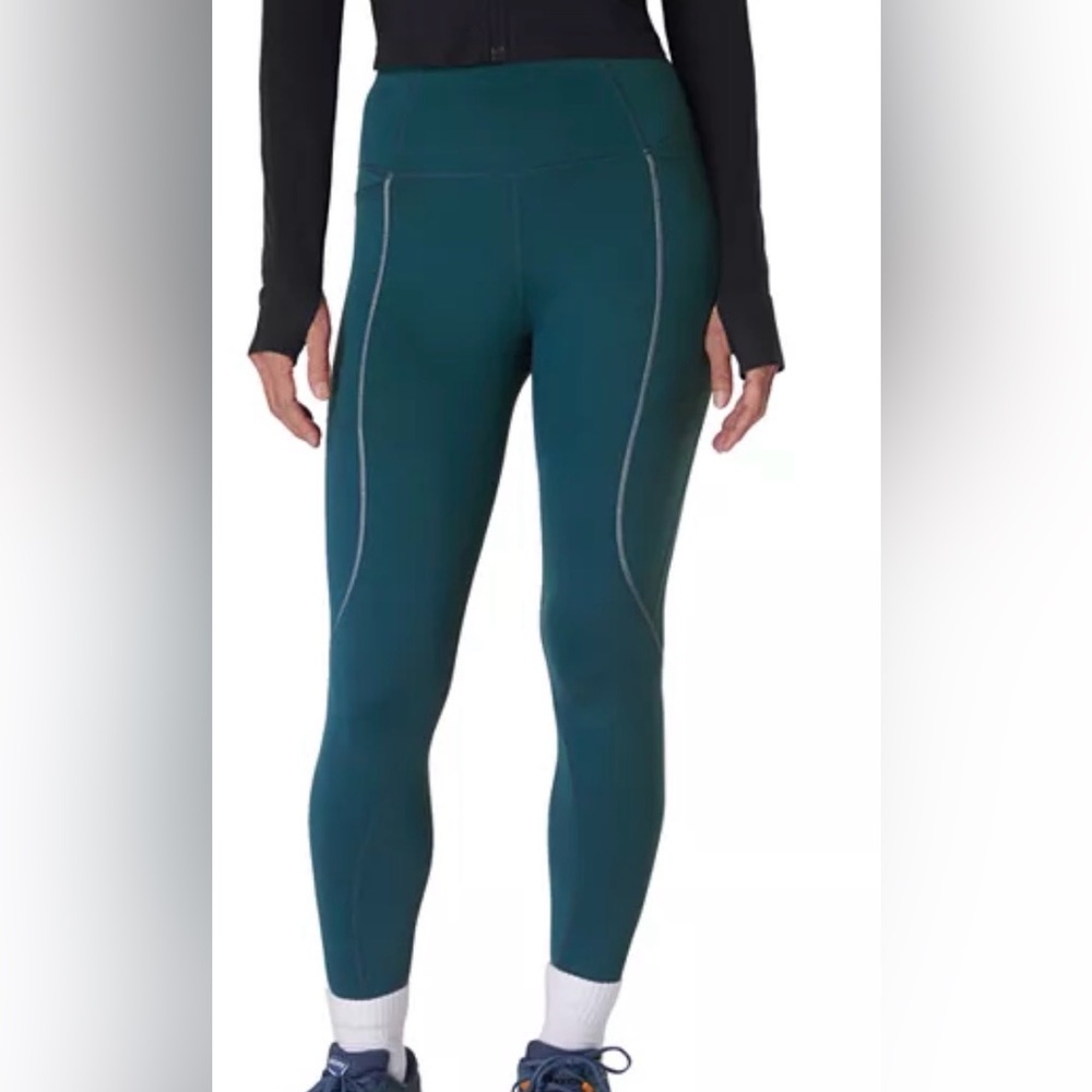 Sweaty Betty Women’s Therma Boost Running Leggings Dark Green Size 6
